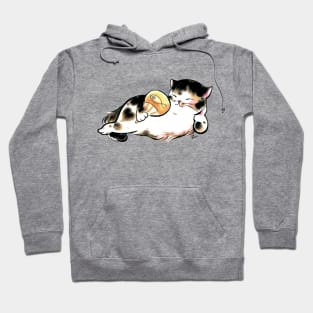 Lady fat cat Hoodie